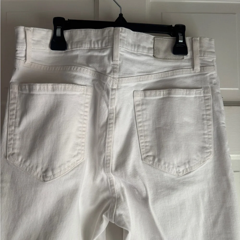 Able The High Rise White Skinny Jeans